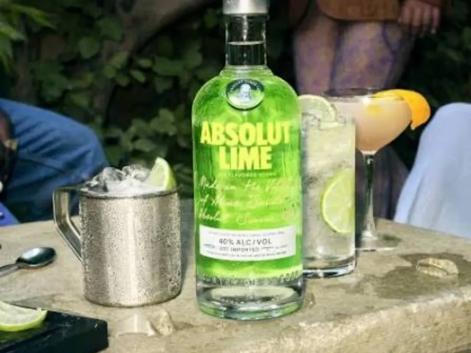 Absolut Lime Kadeh