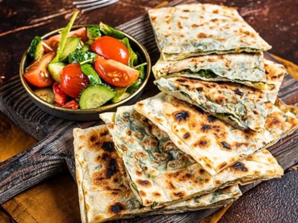 Gözleme Ispanaklı